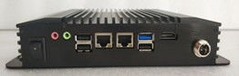 4G DDR4 Memory Fanless Box PC / Embedded Βιομηχανικός υπολογιστής HLZ-B311M-J1900