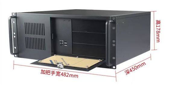 4U IPC Βιομηχανικό ράκετ Mount Computer Upper Rack 7 ή 14 σχισμές επέκτασης