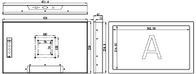 IP65 17,3 ιντσών βιομηχανική οθόνη αφής / βιομηχανική οθόνη αφής