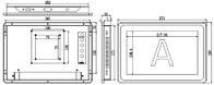 Ηλεκτρονική οθόνη αφής LCD 10,1 ιντσών DC12V