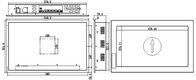 P2106TW2 1920x1080 Industrial Touch Panel PC 21,5 ιντσών 1 επέκταση PCI ή PCIE