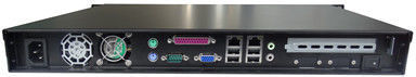 Windows / Linux Rack Mount Βιομηχανικός υπολογιστής 4U I3 I5 I7 CPU 1 Σλοτ επέκτασης
