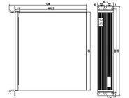 2U IPC 19&quot; Βιομηχανικό Rackmount PC 7 ή 4 πλαισίων επέκτασης 1T Μηχανικός σκληρός δίσκος