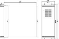 3.3G Hz 4U IPC Industrial Rackmount PC Intel I3 2120 4G DDR3 Μνήμη