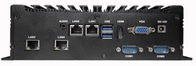 Ενσωματωμένο Fanless Box PC / IPC Βιομηχανικός Υπολογιστής CPU 4 Δίκτυο 6 Σειρά 6USB