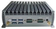 4G DDR3 Βιομηχανικός Χωρίς ανεμιστήρα Εγκατεστημένος PC I3 / I5 / I7 CPU 2LAN 2COM 6USB