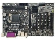 PCH H61 Chip Βιομηχανική μητρική πλακέτα ATX χωρίς ανεμιστήρα 2 LAN 6 COM VGA HDMI ATX-H61AH268