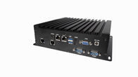Ενσωματωμένο Fanless Box PC / IPC Βιομηχανικός Υπολογιστής CPU 4 Δίκτυο 6 Σειρά 6USB